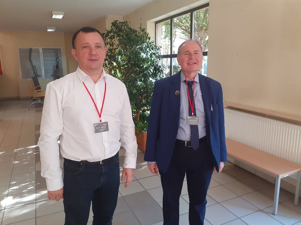 Robert Lubański i dr hab. Bartosz Smolik – organizatorzy konferencji po zakończeniu obrad.